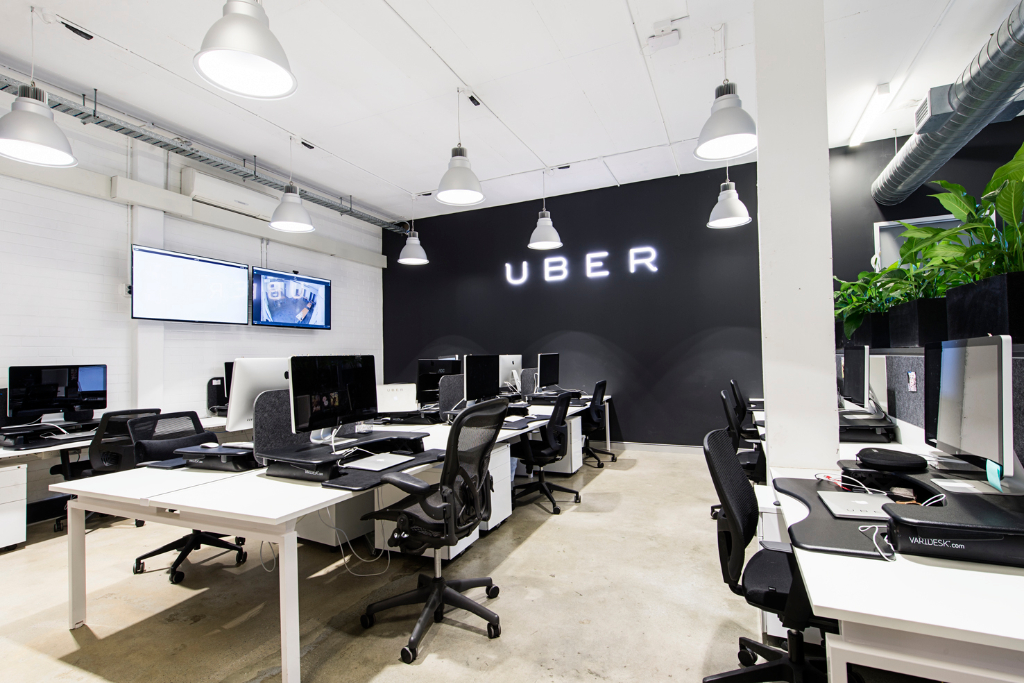 Uber Subiaco, office space, lighting and sound design, Subiaco 6008