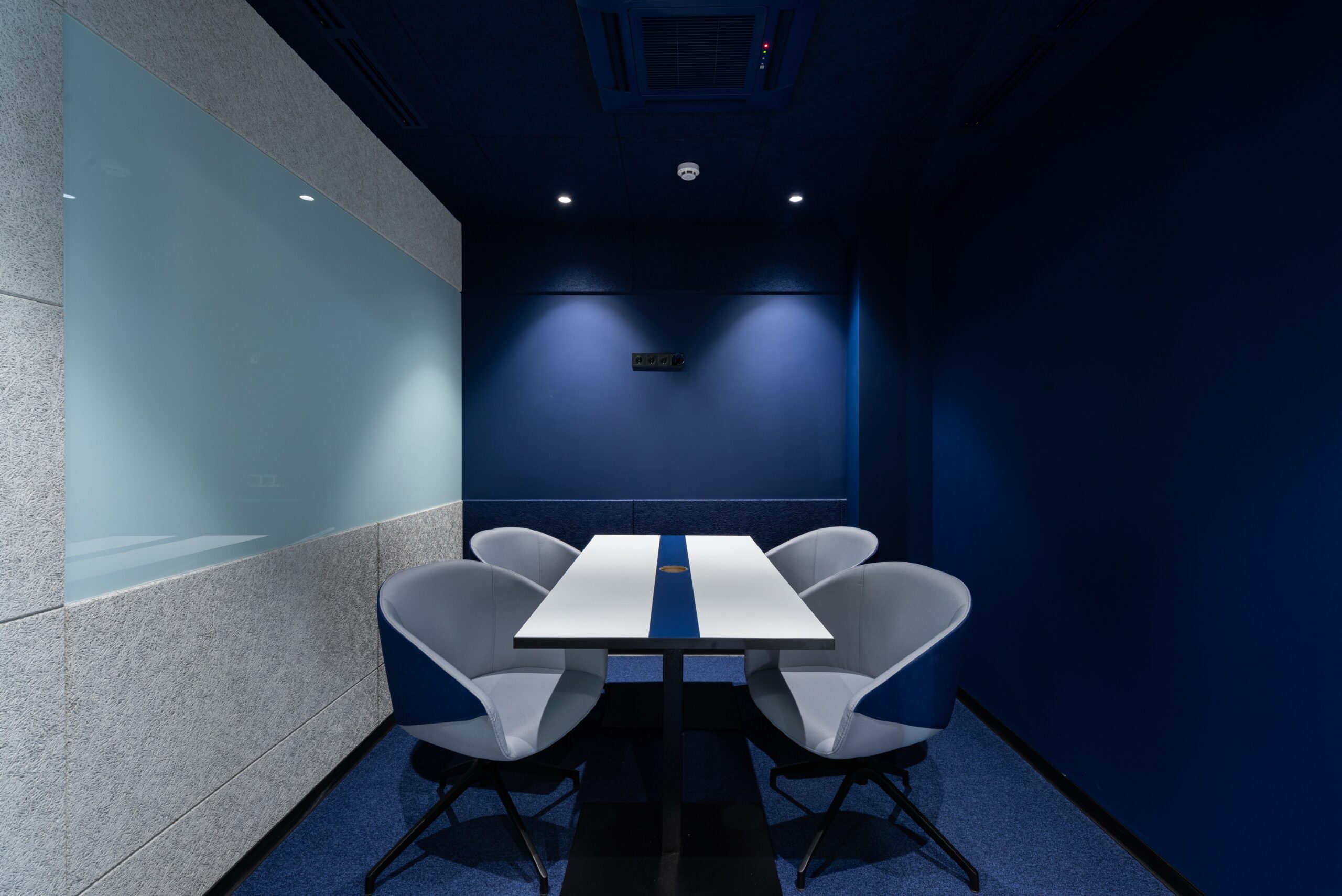 productivity audio visual lighting in office space